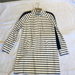 Lily Pulitzer quarter zip pop over dress!